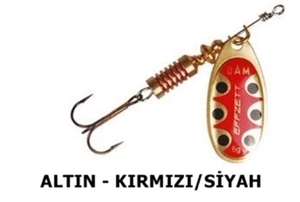 DAM EFFZETT STANDART TW DÖNER KAŞIK ALTIN - KIRMIZI SİYAH NO:2
