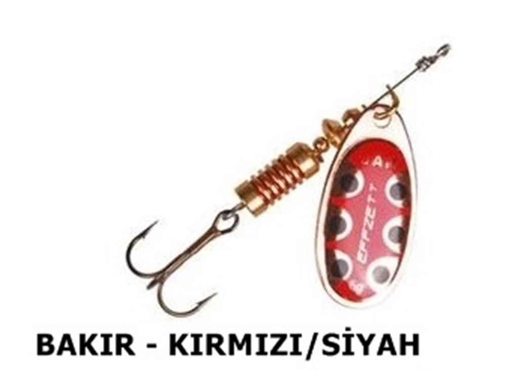 DAM EFFZETT STANDART TW DÖNER KAŞIK BAKIR - KIRMIZI SİYAH NO:1
