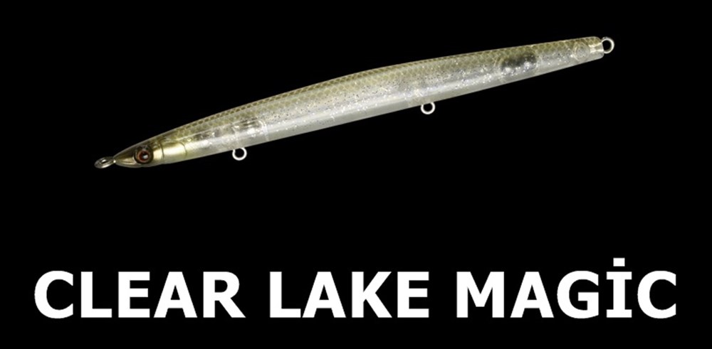JACKALL ROLLA MİNNOW MAKET BALIK # CLEAR LAKE MAGİC