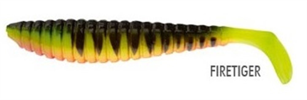 K-DON S10 FATTY SHAD SİLİKON YEM FİRETİGER 10,5 CM
