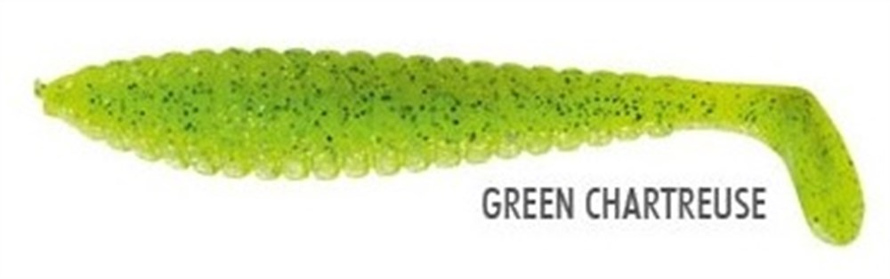K-DON S10 FATTY SHAD SİLİKON YEM GREEN CHART. 10,5 CM