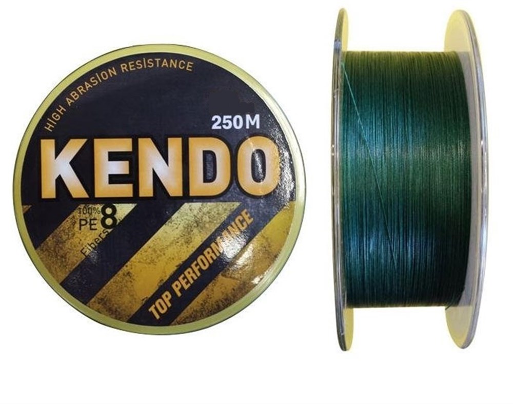 KENDO 8 KAT PE 250 MT. ÖRGÜ İP MİSİNA # 0,33 MM