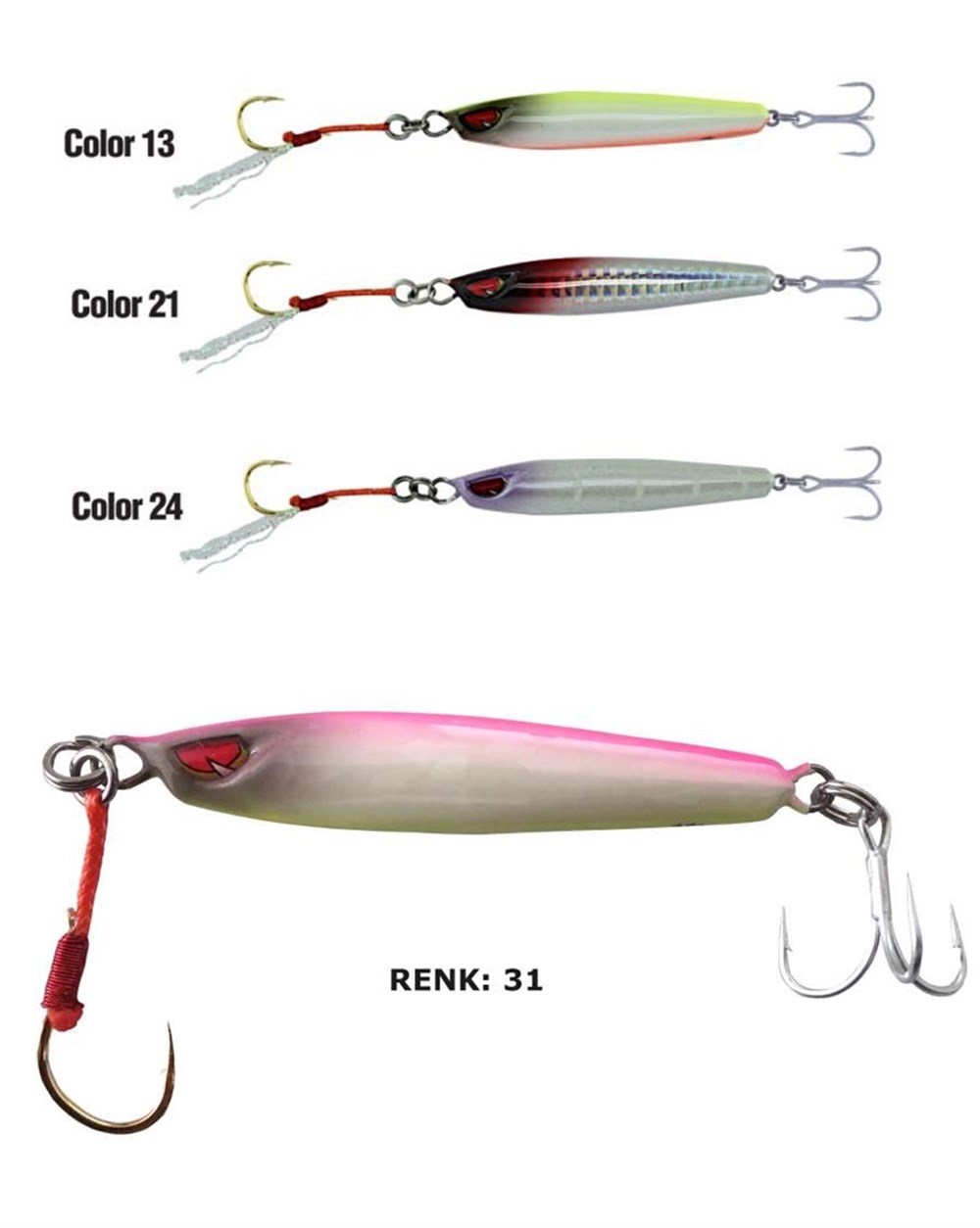 KENDO GUNTETSU 28 GR JİG YEM #21
