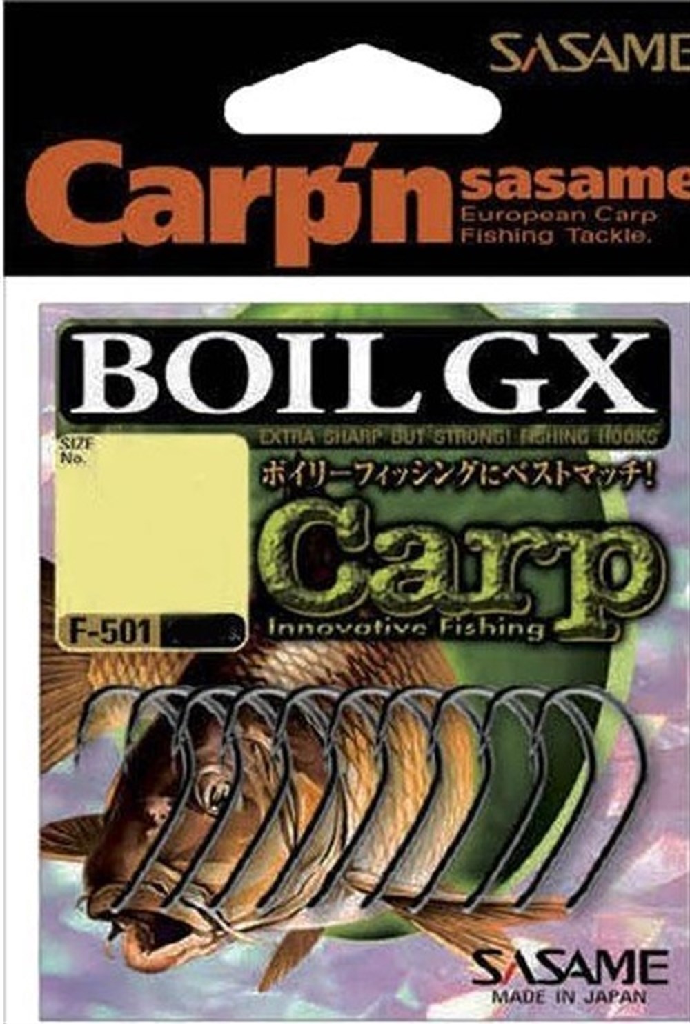 SASAME BOİL GX F-501 SAZAN İĞNE NO:4