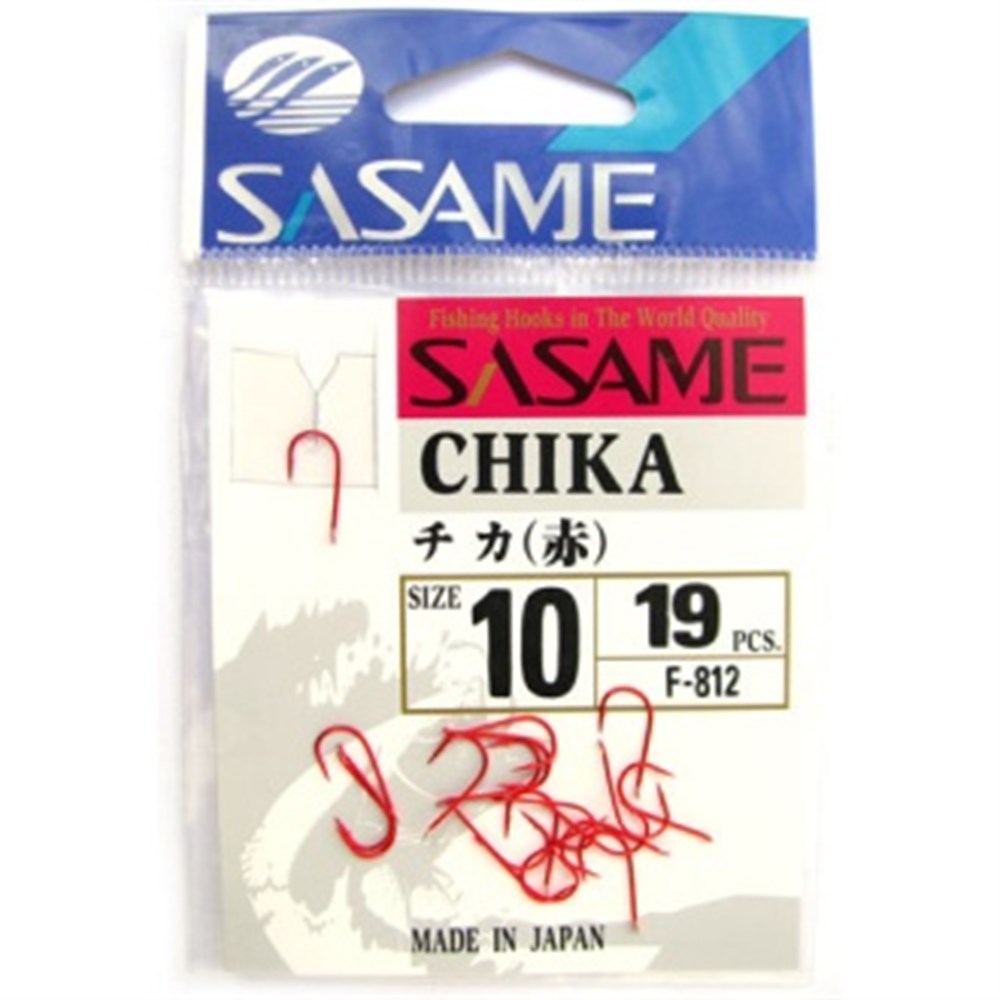 SASAME F-812 CHİKA KIRMIZI İĞNE  NO:10 KIRMIZI / 19 ADET
