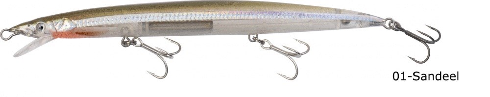 SAVAGE GEAR SANDEEL JERK MİNNOW 145SS SUNİ YEM # 01-SANDEEL