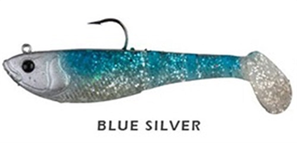 SAVAGEAR SG SOFT 4PLY SHAD SİLİKON YEM BLUE SİLVER