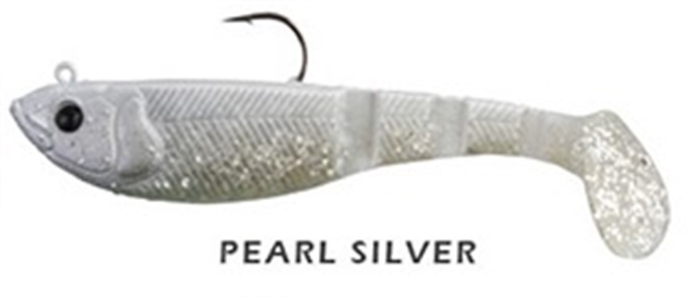 SAVAGEAR SG SOFT 4PLY SHAD SİLİKON YEM PEARL SİLVER