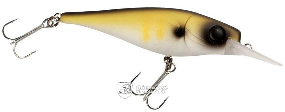 SPRO PİKEFİGHTER 8 CM MAT BLACK - YELLOW