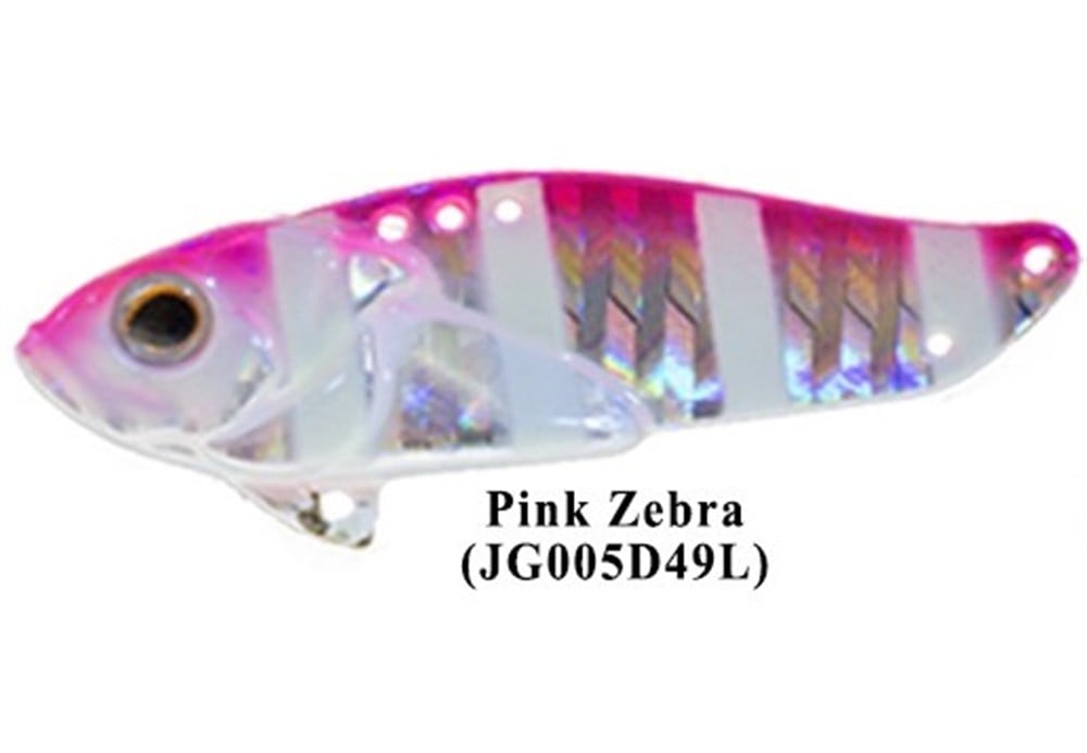 Strike Pro JG005C Jig Yem Glow #049L - PİNK ZEBRA