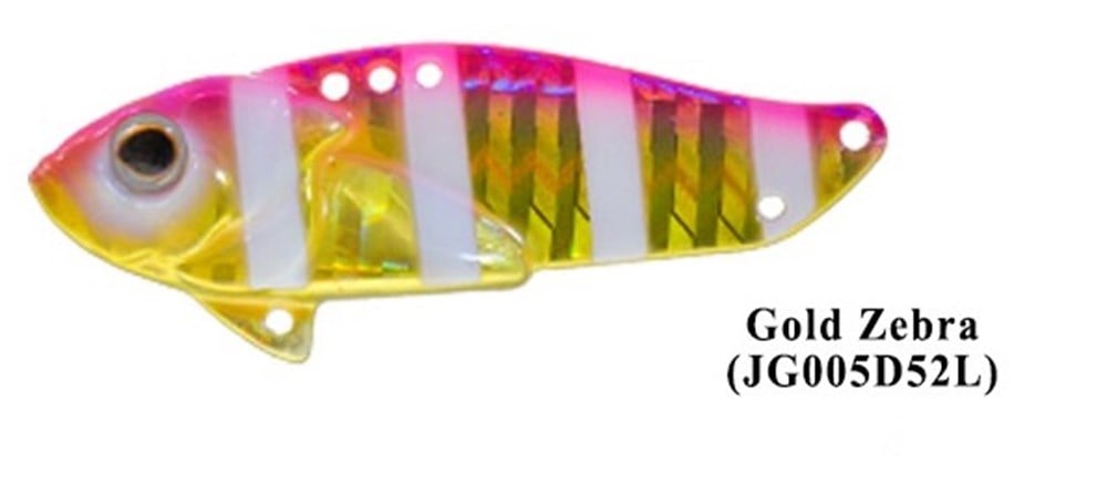 Strike Pro JG005D Jig Yem Glow #052L - GOLD ZEBRA
