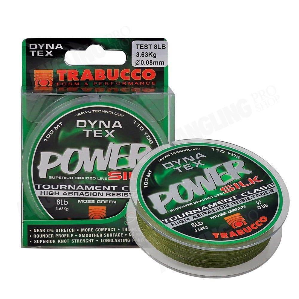 TRABUCCO D-TEX POWER SİLK ÖRGÜ MİSİNA # 0,10 MM 100 M