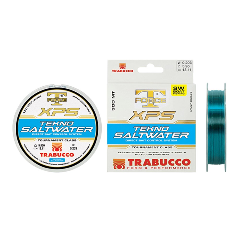 TRABUCCO SF XPS TEKNO SALTWATER 300 M MİSİNA 0,35 MM MAVİ / 300 M