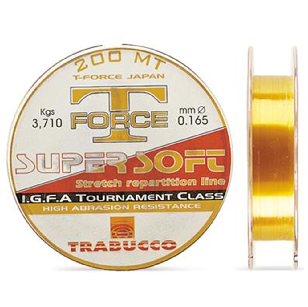 TRABUCCO TOURNAMENT SUPER SOFT 200 MT MİSİNA 0,30 MM