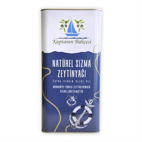 ERKEN HASAT YEŞİL ZEYTİN SIZMA ZEYTİNYAĞI 5 LİTRE TENEKE AMBALAJ