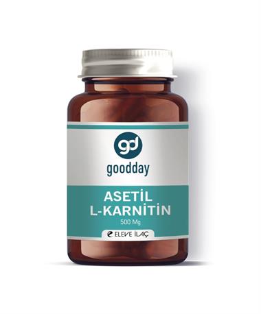 GOODDAY ASETİL L KARNİTİN 60 KAPSÜL TAKVİYE EDİCİ GIDA