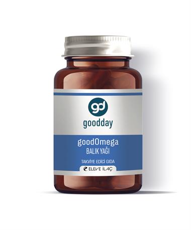 GOODDAY OMEGA 3 BALIK YAĞI 60 KAPSÜL TAKVİYE EDİCİ GIDA