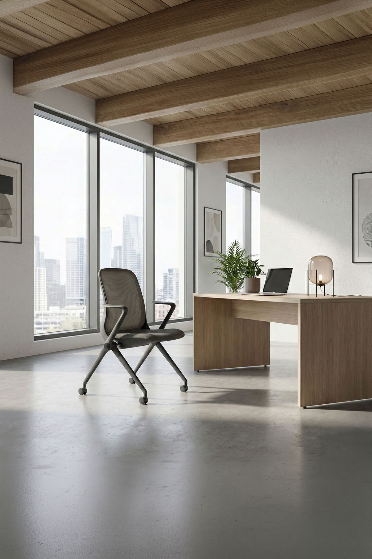 Seduna Alba Siyah Ofis Sandalyesi | Toplantı Koltuğu