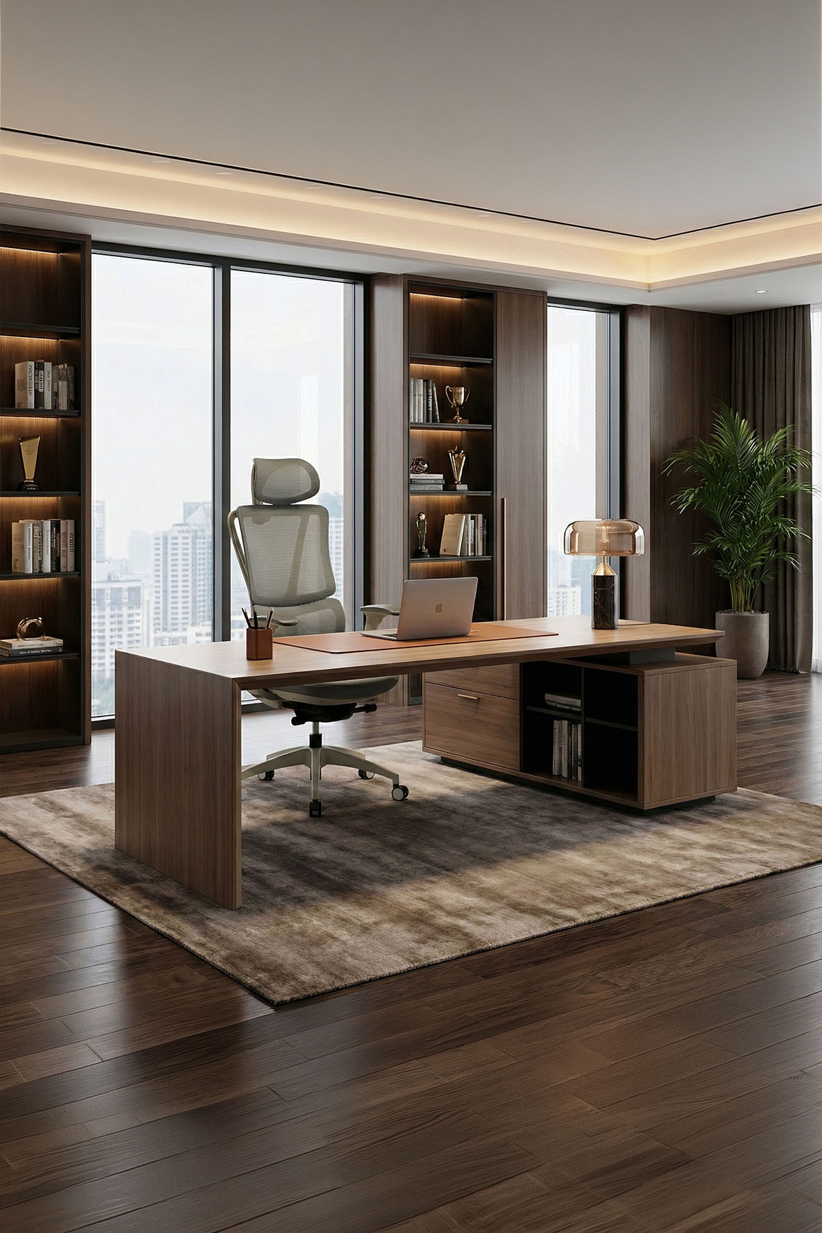 Seduna Evora Premium Gray Ofis Koltuğu | Yönetici Koltuğu