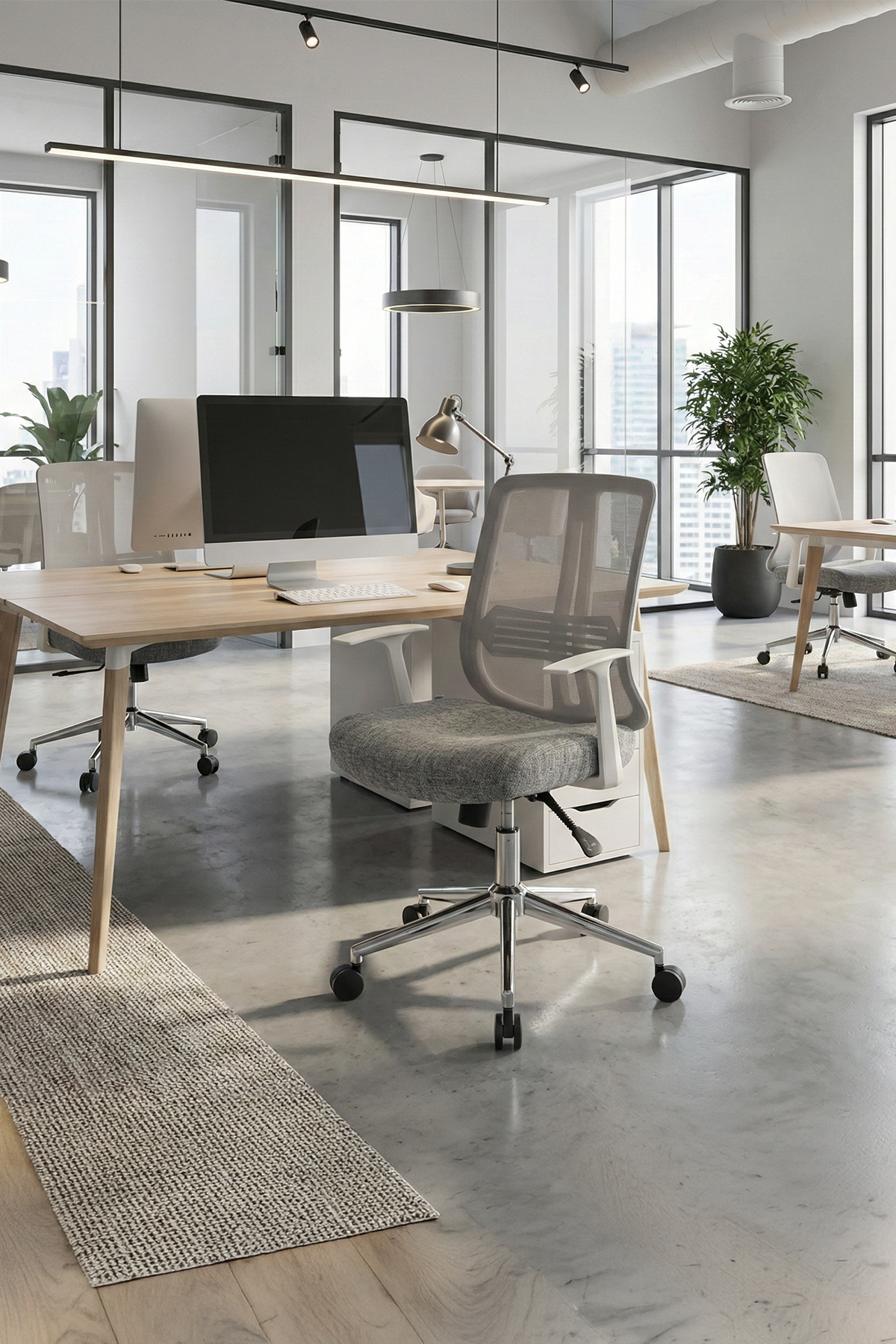Seduna Thunder Pro Çalışma Koltuğu Beyaz | Ofis Toplantı Koltuğu
