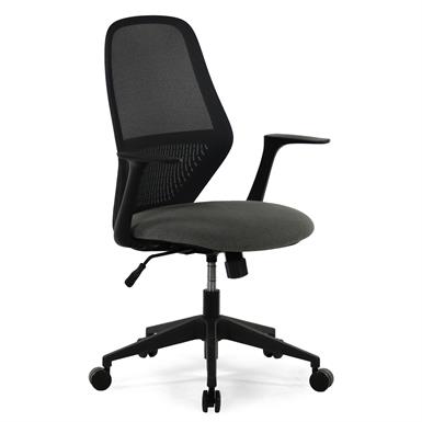 Seduna Flaten Siyah Çalışma Sandalyesi | Ofis Koltuğu