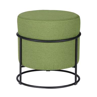 Seduna Pier Yuvarlak Puf | Metal Ayaklı 