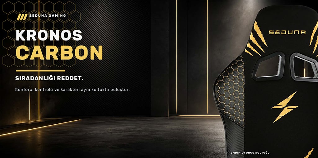 Kronos Carbon Oyuncu Koltuğu