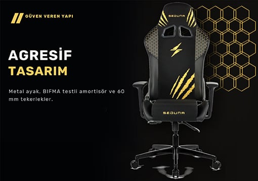 Kronos Carbon Oyuncu Koltuğu