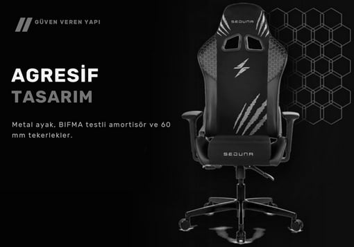 Kronos Carbon Oyuncu Koltuğu