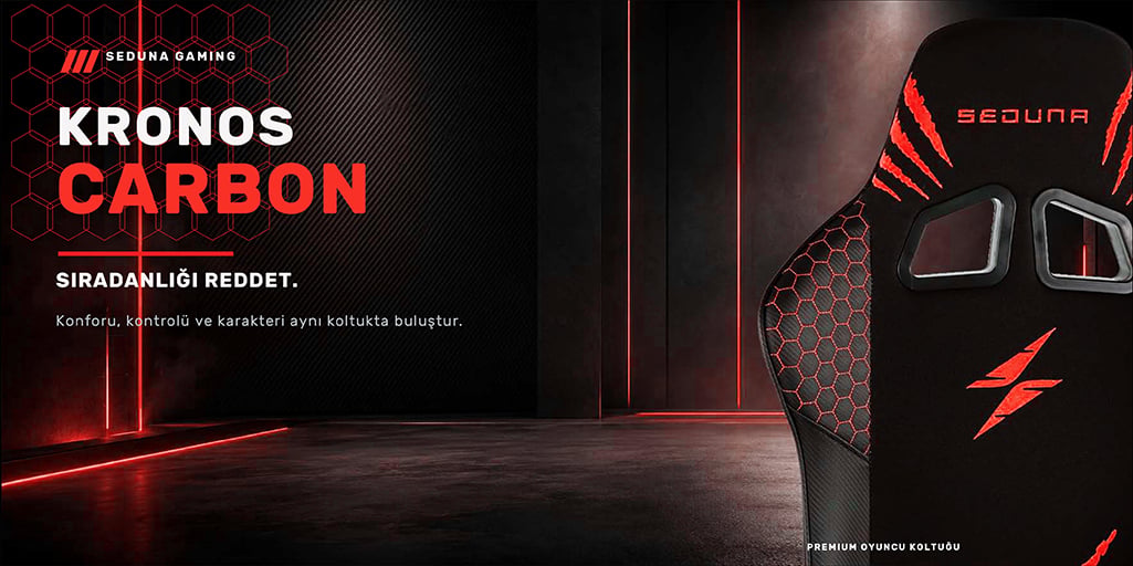Kronos Carbon Oyuncu Koltuğu