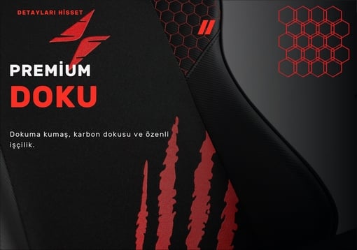 Kronos Carbon Oyuncu Koltuğu