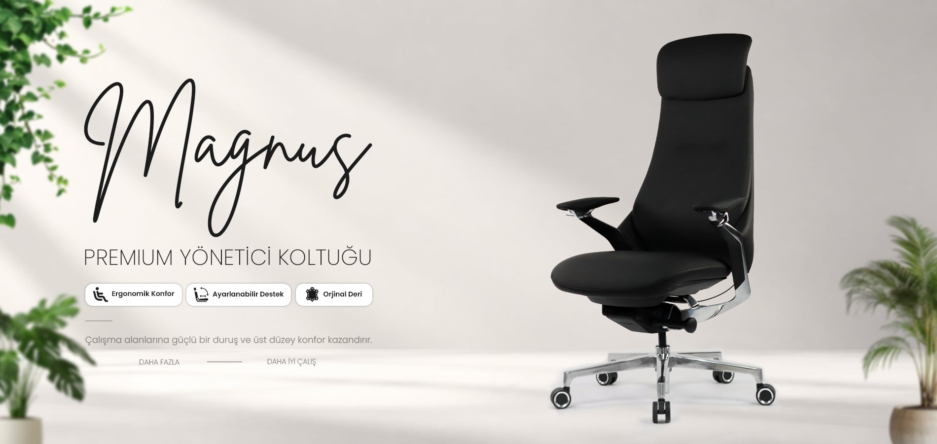 Magnus Yönetici Koltuğu | Ofis Sandalyesi