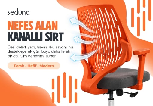 Sunset Çalışma Sandalyesi | Ofis Koltuğu