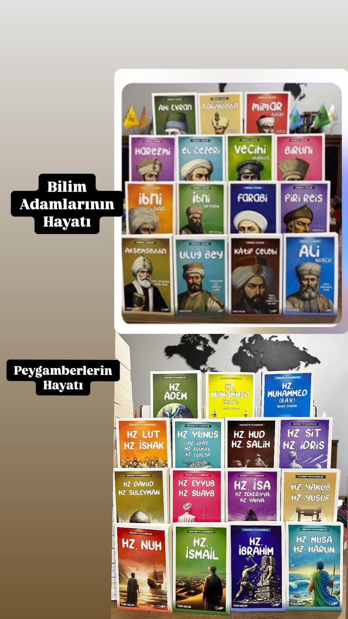 Lopus YayınlarıMÜSLÜMAN BİLİM ADAMLARI VE PEYGAMBERLER SETİ 