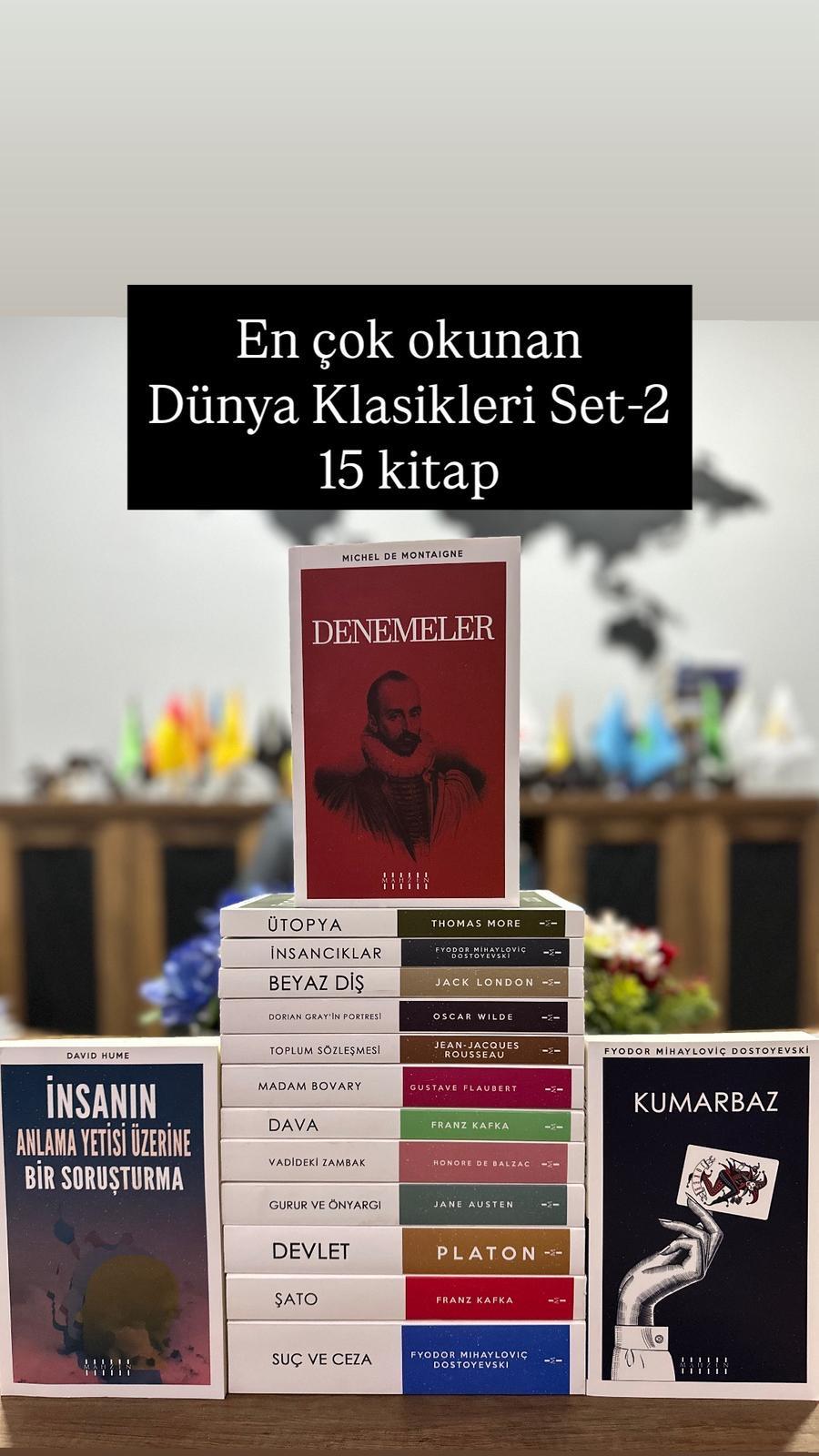 Mahzen YayınlarıDünya Klasikleri 15 Kitaplık Set