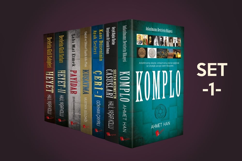 Lopus YayınlarıLopus Tarih Siyaset Set 1 (Toplam 8 Kitap)
