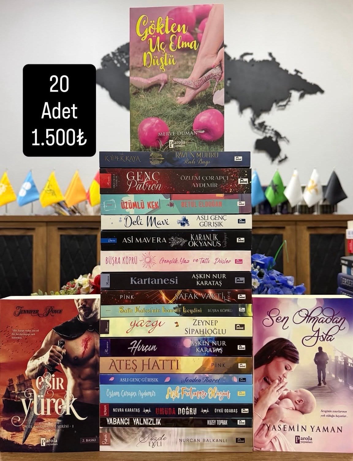 Lopus Yayınları20 Kitap Aşk Macera Seti