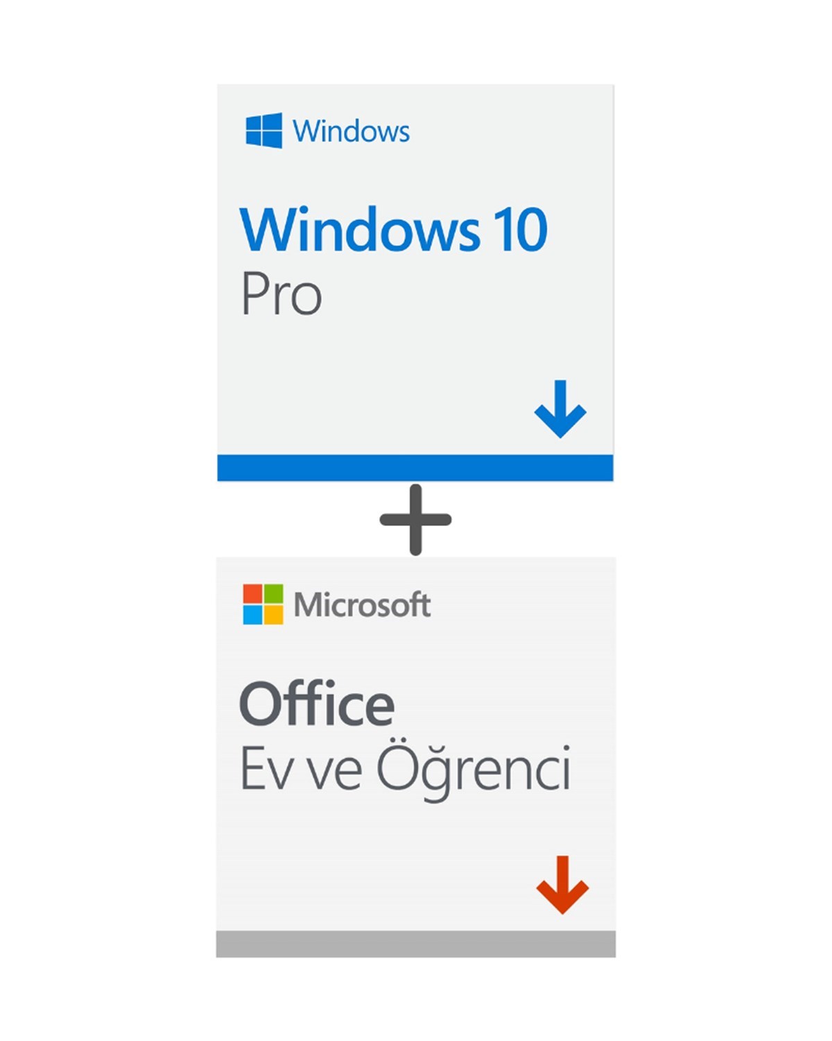 MicrosoftWindows 10 Pro OEM ve Microsoft Office 2019 Ev ve ÖğrenciBilgisayar Yazılımları