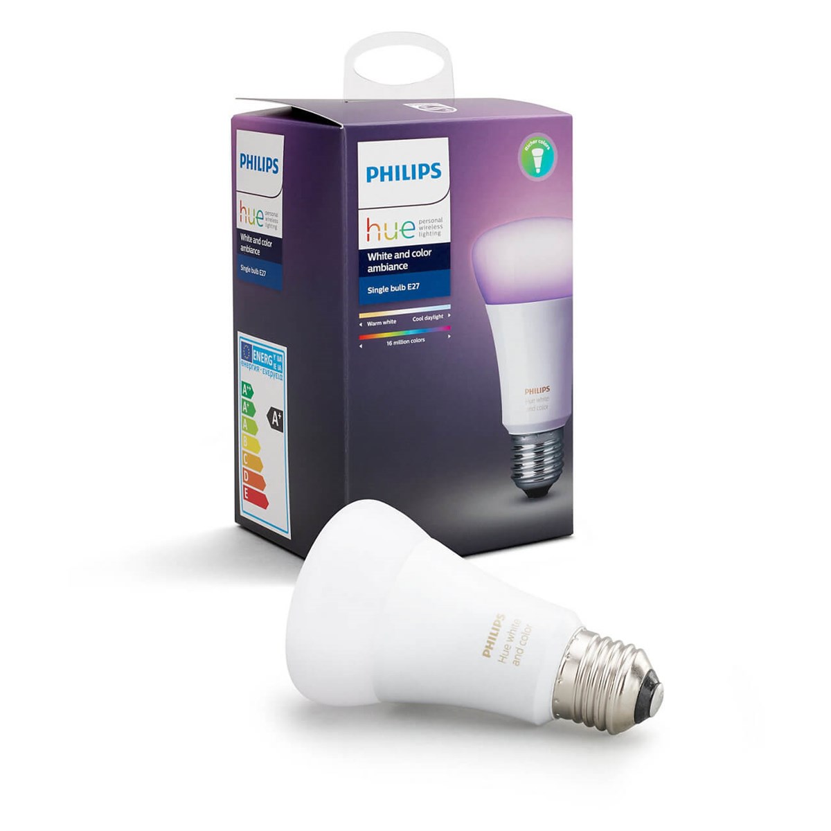 PhilipsPhilips Hue Renkli Akıllı Ampul E27 (Bluetooth Özelliği de Mevcuttur)LED Ampuller