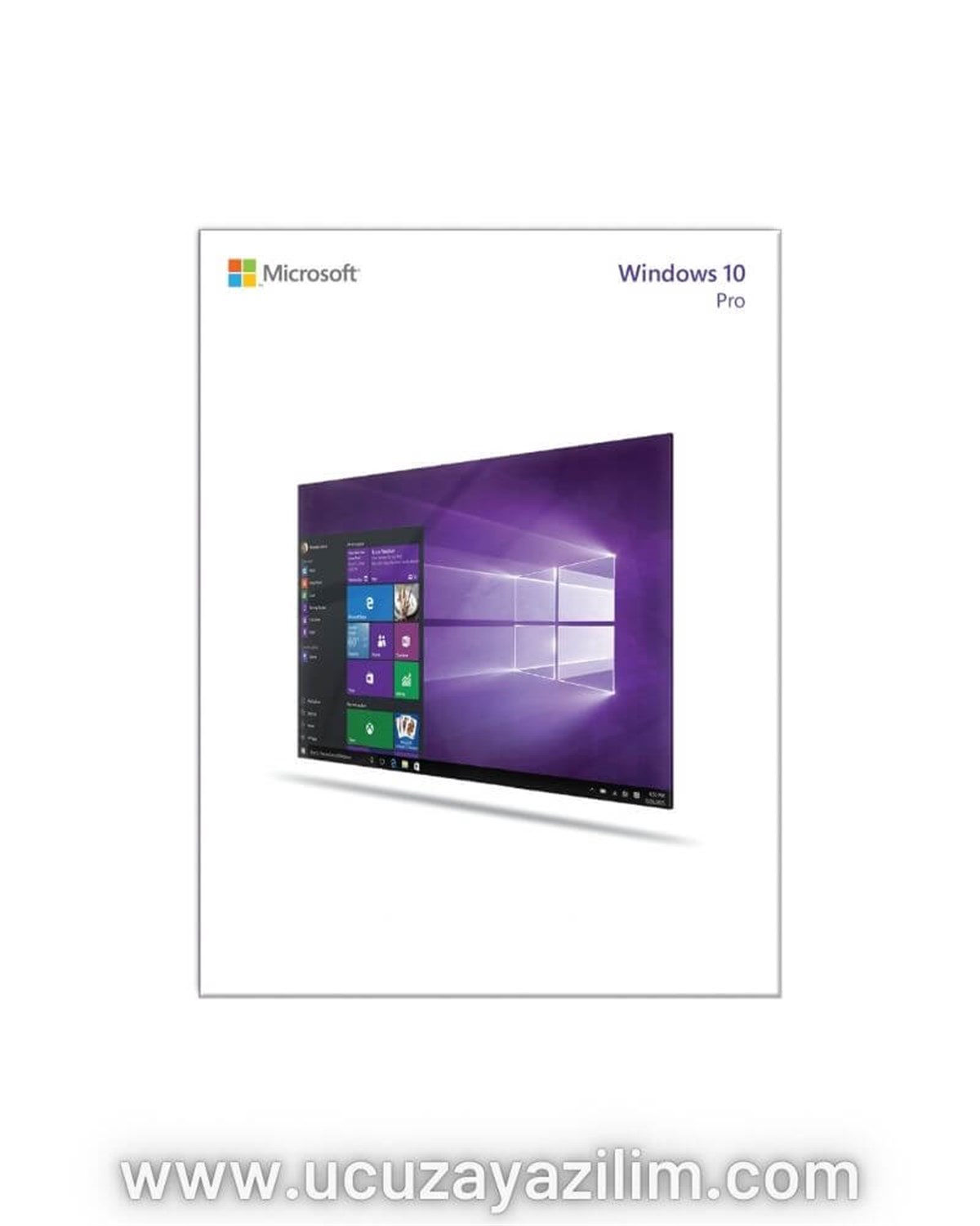 MicrosoftWindows 10 Pro 32/64Bit USB Kutu Türkçe FQC-09127İşletim Sistemleri