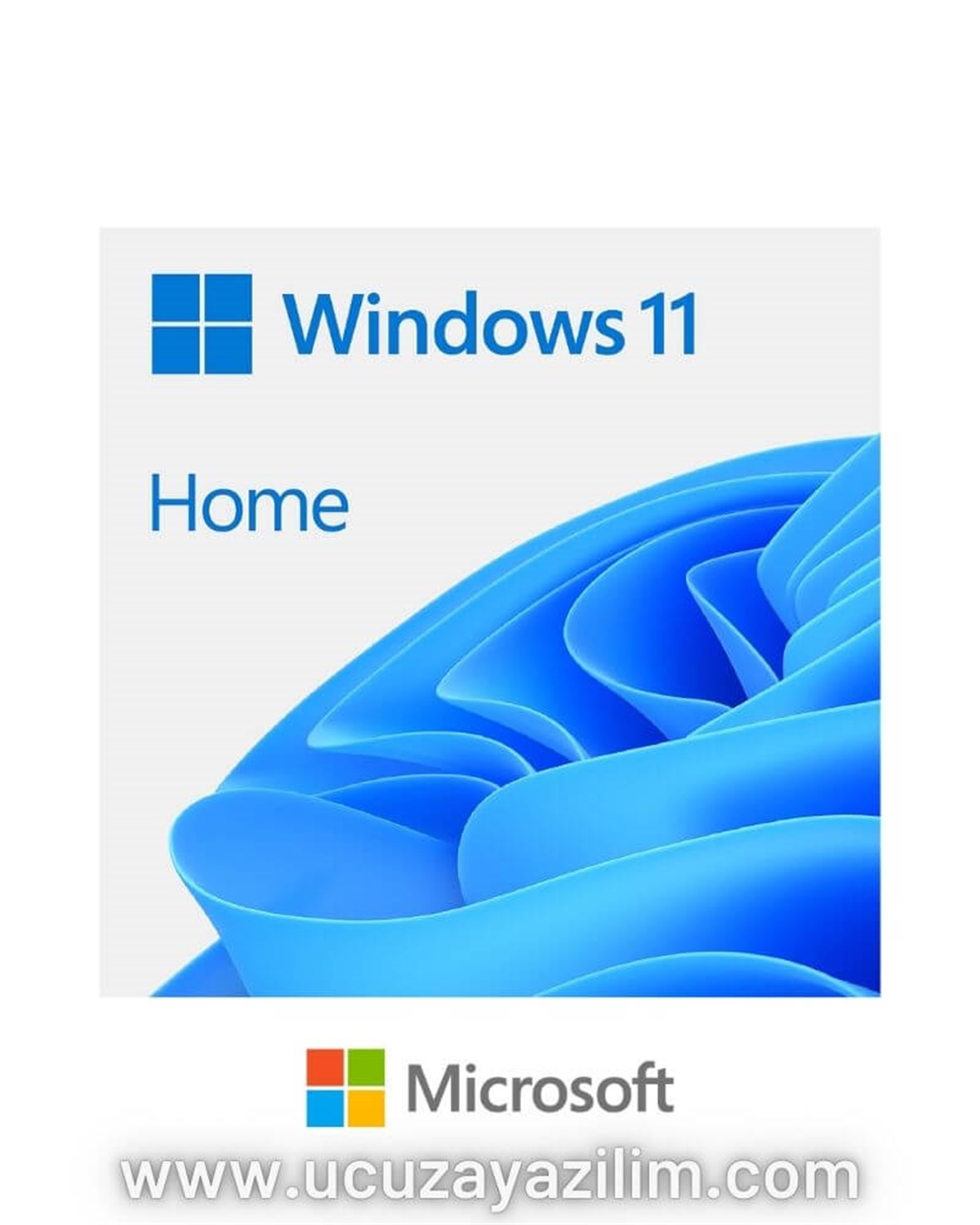 MicrosoftWindows 11 Home Retail Key 32 ve 64 Bit 1 PCİşletim Sistemleri
