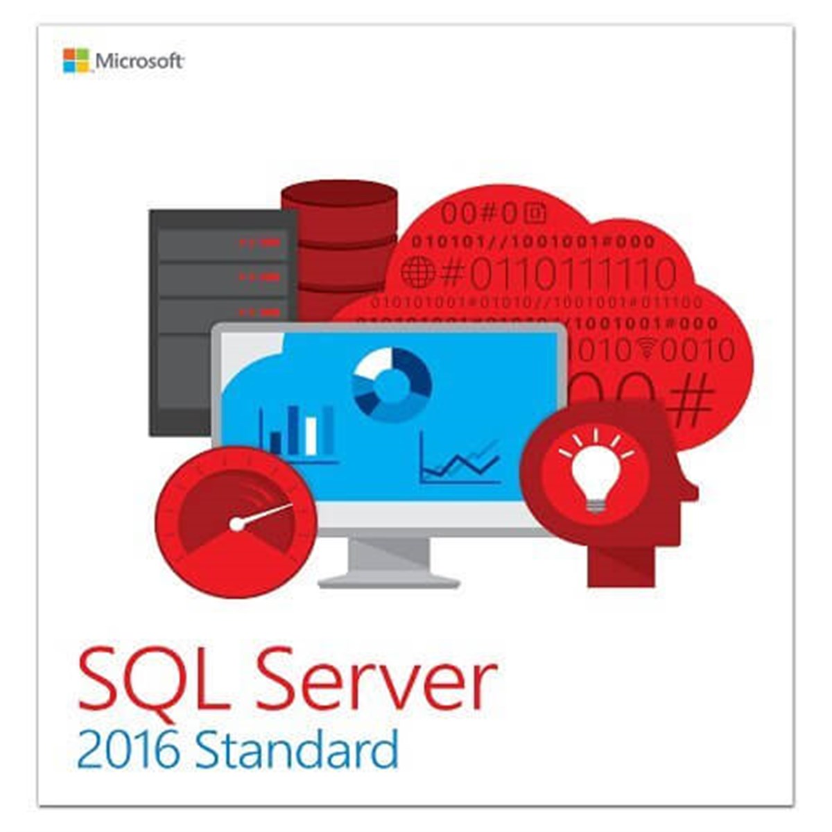 Windows Server Yazılımları | DijitalMicrosoft SQL Server Standard 2016 (Elektronik Lisans) 16 Core 32-64 Bit889842101829