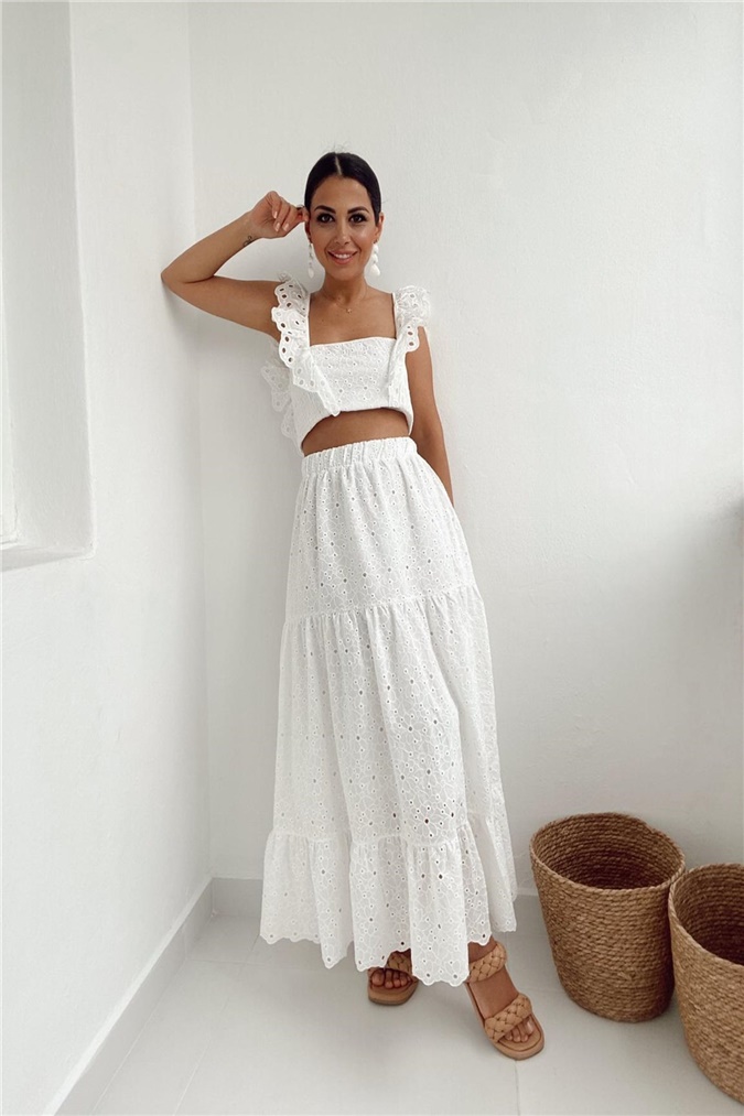 Gipe Detaylı Fİsto Crop Takım