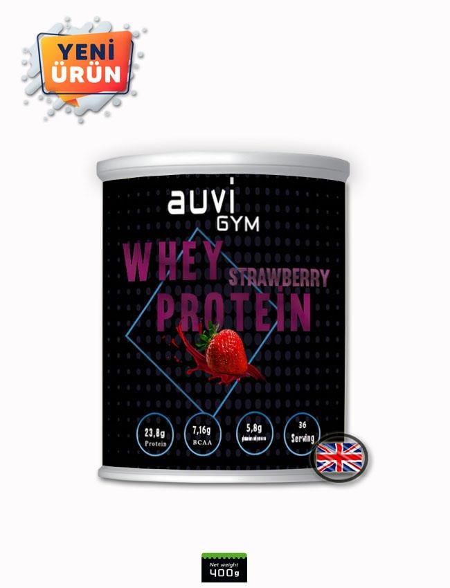 Whey Protein Çilek 400 g  36 servis