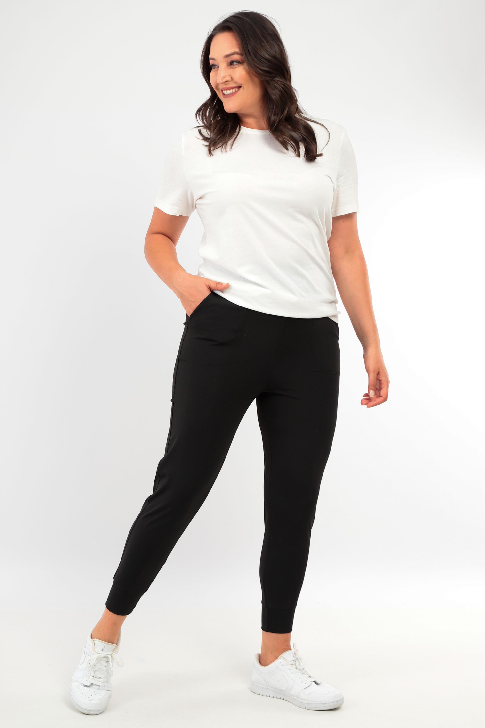 Metpoint Kadın Yüksek Bel Jogger Eşofman Altı Siyah Joggers