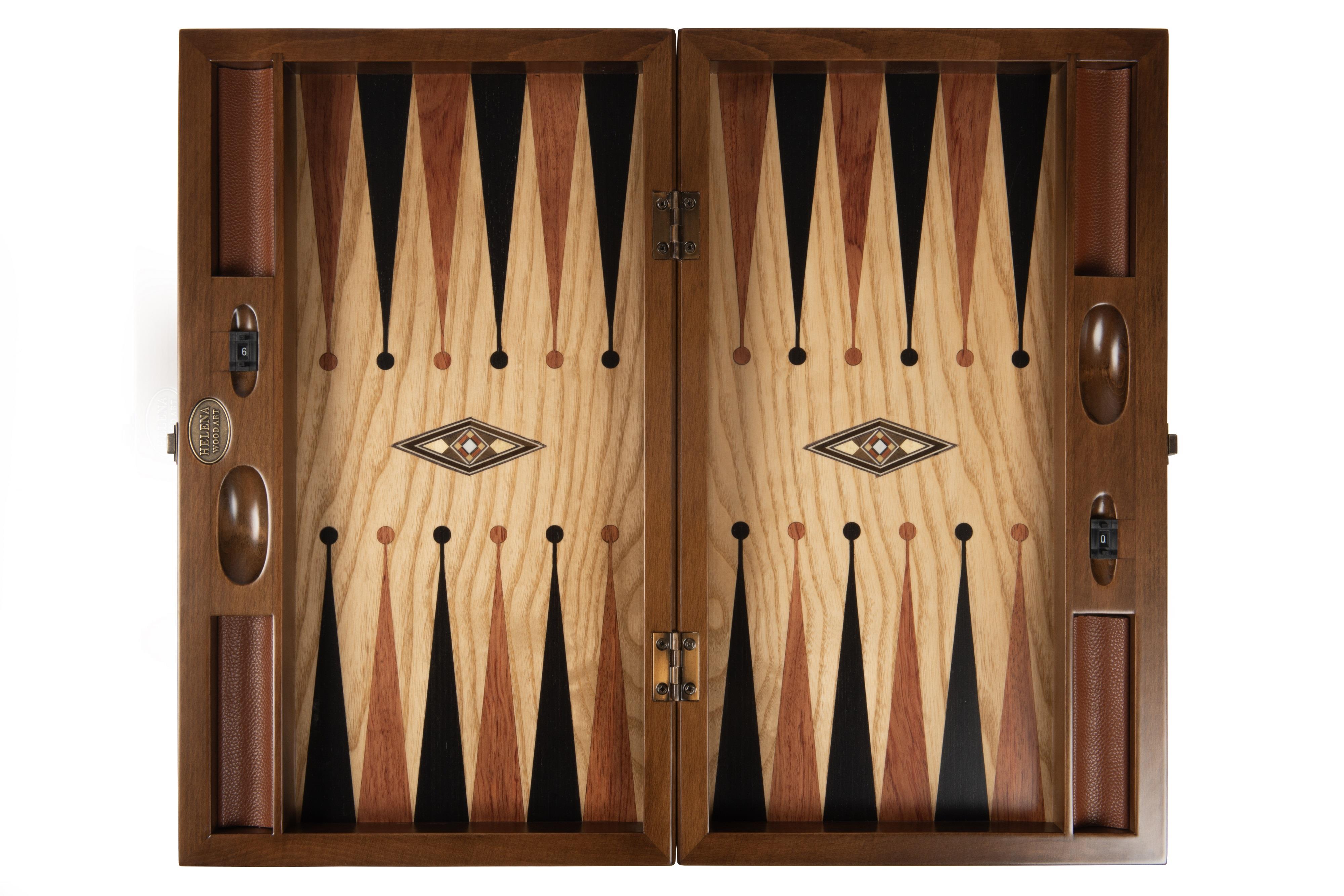 Origin Damalı Maxi Tavla / Dişbudak