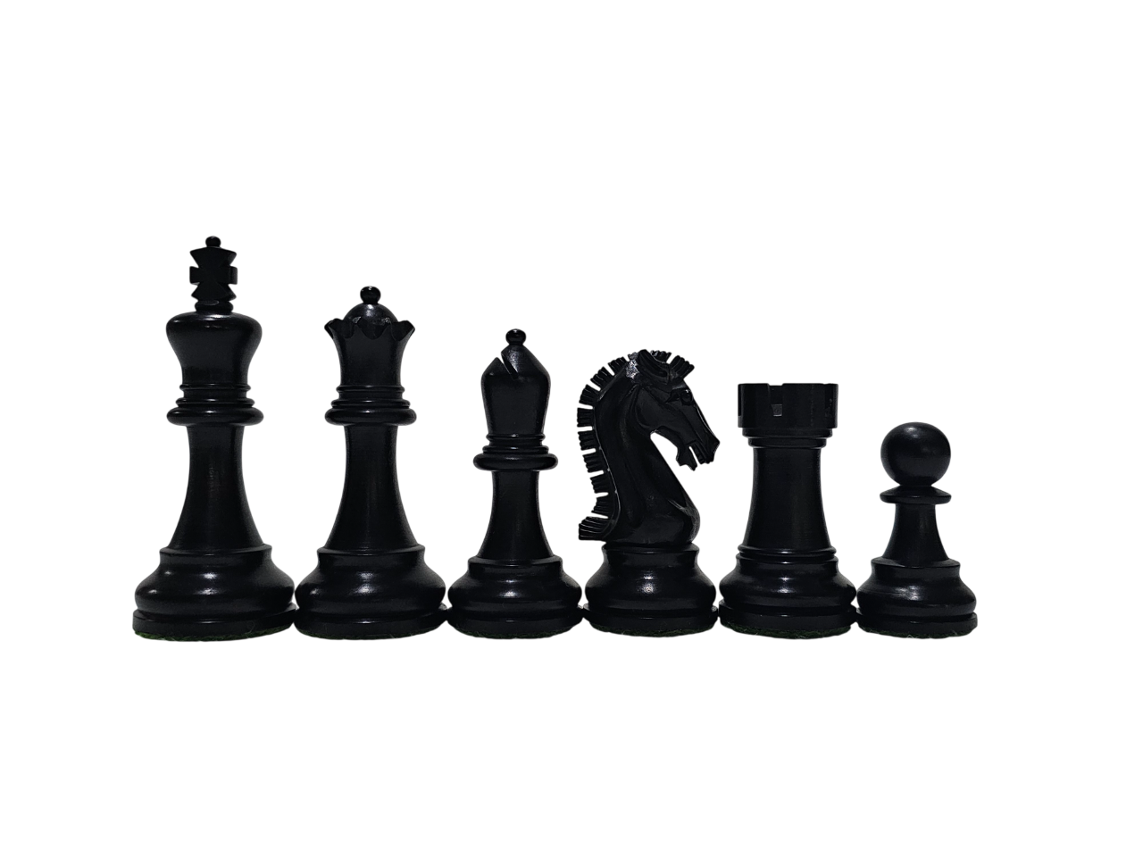 Elegant Yedek Vezirli Ahşap Figür 95 mm