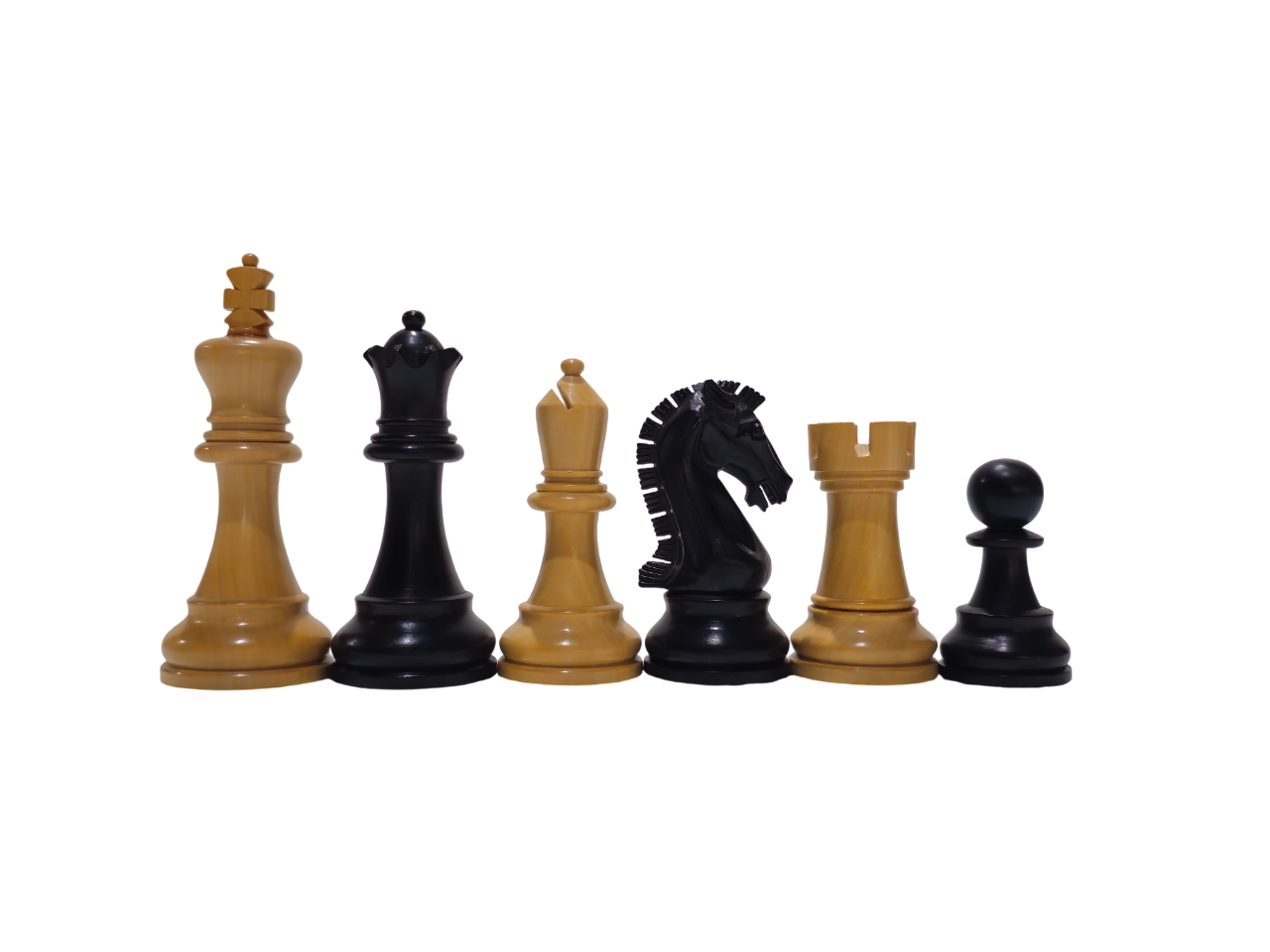 Elegant Yedek Vezirli Ahşap Figür 95 mm