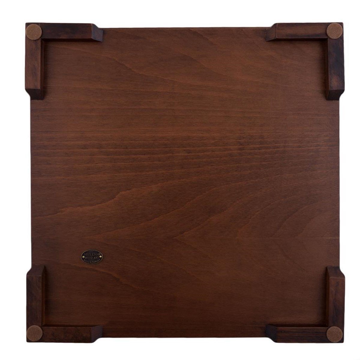 Flat Ayaklı Siyah Satranç Takımı | Metal Figürlü