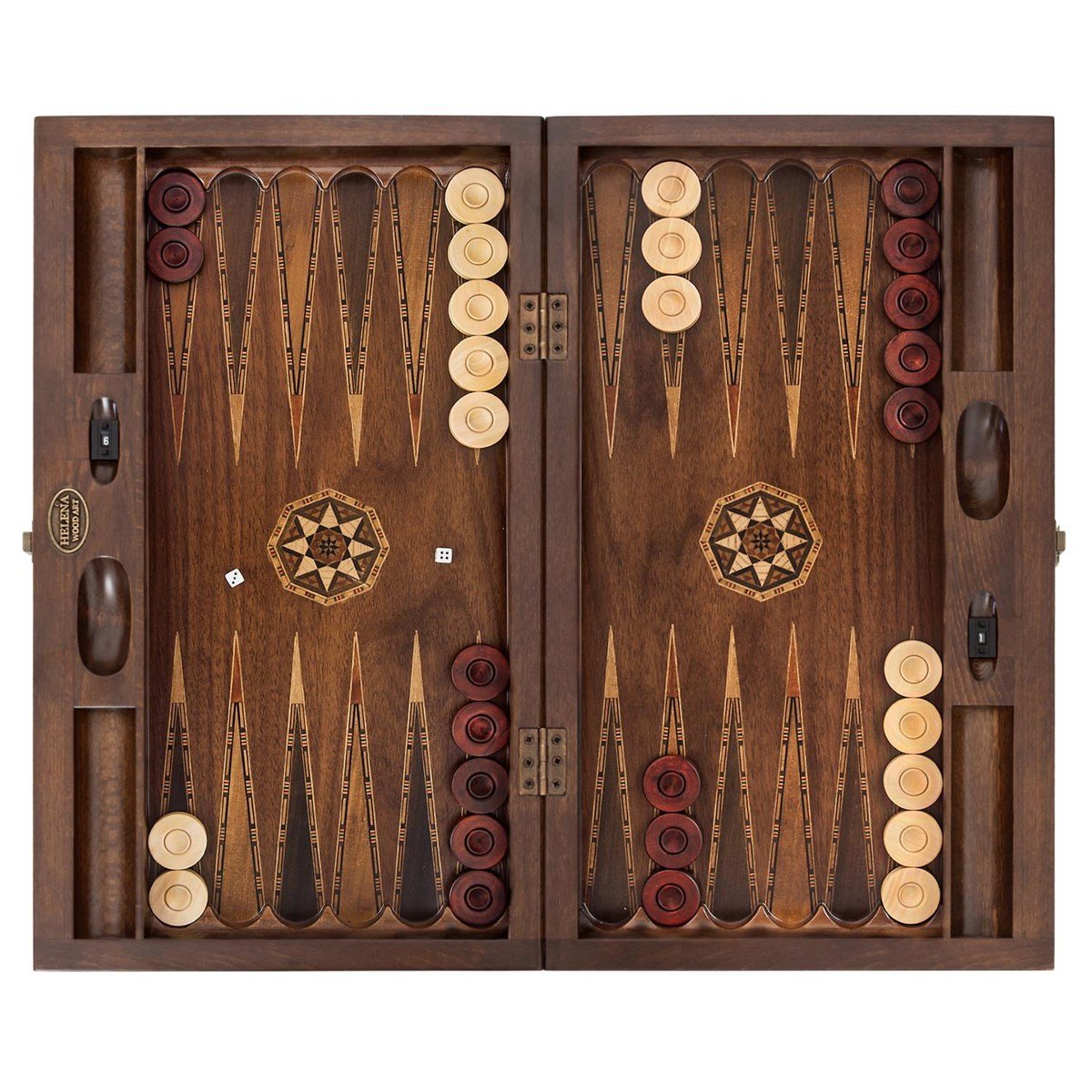 King Backgammon Set | Walnut